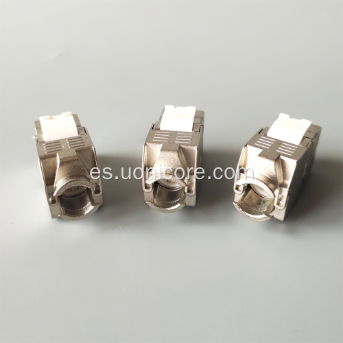 Carcasa de fundición de aleación Zonc Conector trapezoidal STP Cat6A